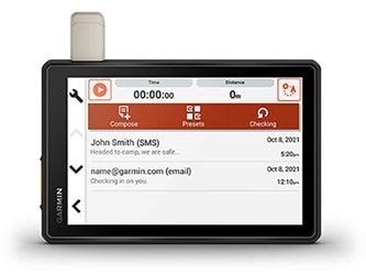 Встроенная технология inReach