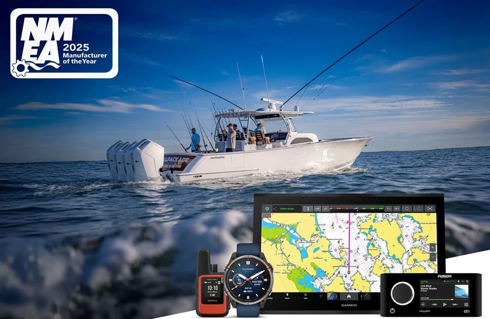 Компания Garmin продолжает серию побед, получив 72 престижные награды NMEA Компания Garmin продолжает серию побед, получив 72 престижные награды NMEA