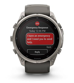 Система экстренных сообщений SOS и центр реагирования Garmin Система экстренных сообщений SOS и центр реагирования Garmin
