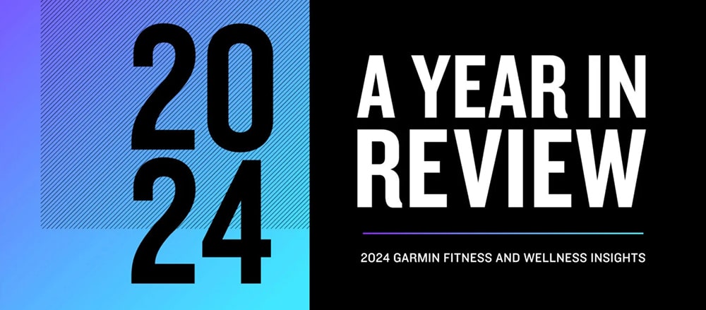 Обзор года: Garmin выпускает отчет Garmin Connect Data Report за 2024 год