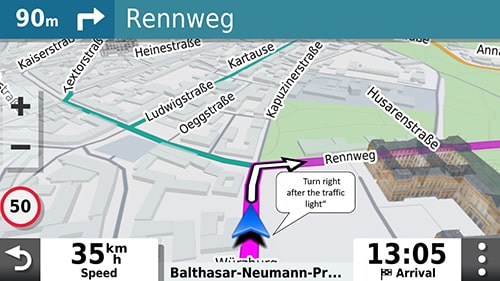 Garmin Real Directions™ Garmin Real Directions™