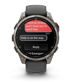 SOS и GARMINRESPONSE℠ центр