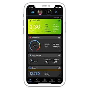 Синхронизация с GARMIN CONNECT