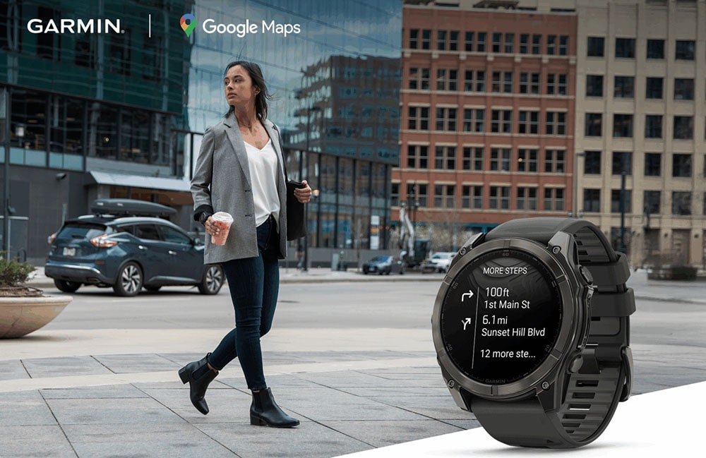 Приложение Google Maps появилось в магазине Connect IQ Store, предоставляя маршруты прямо на запястье
