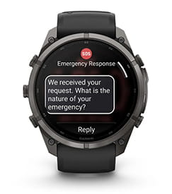 Система экстренных сообщений SOS и центр реагирования Garmin℠ Система экстренных сообщений SOS и центр реагирования Garmin℠