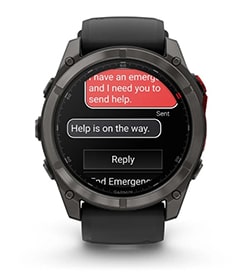 SOS и центр GARMINRESPONSE℠
