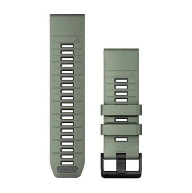 QuickFit 26mm сменные ремешки силикон цвета ивы/графита