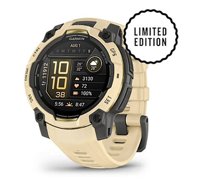 Instinct 3 – 45 мм AMOLED цитрин с цитриновым силиконовым ремешком
