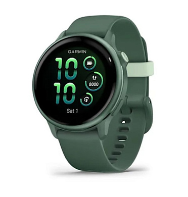 Vivoactive 6 металлический яшмово-зеленый с яшмово-зеленым силиконовым ремешком