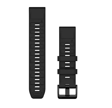Сменные ремешки QuickFit 22 мм черный силикон