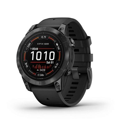 Epix™ Pro (Gen 2) 47 мм - Standard - сланцево-серые с черным ремешком