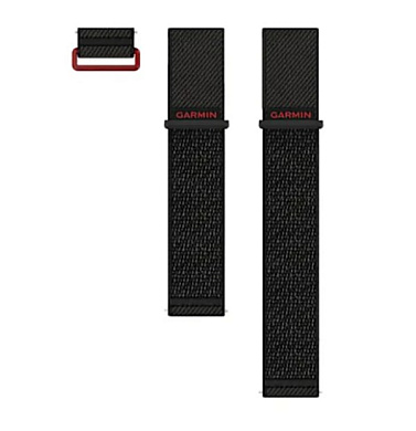 Ремешки 24 мм для часов Venu X1 черный нейлон ComfortFit
