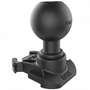 Крепление RAM для штатных держателей GoPro площадка с защелкой и шаром 25 мм (1")