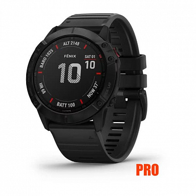 Fenix 6X Pro черные с черным