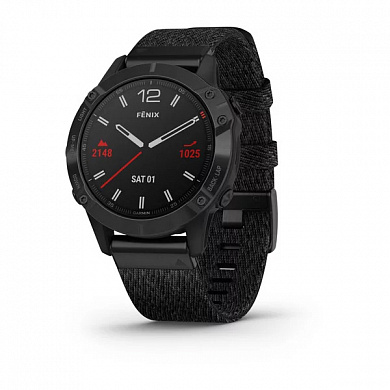 Fenix 6 Sapphire с черным нейлоновым ремешком