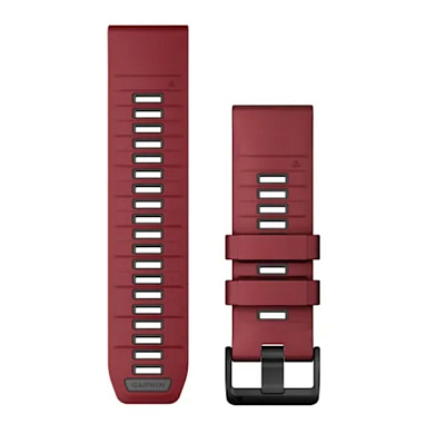 QuickFit 26mm сменные ремешки силикон цвета марсала/графит