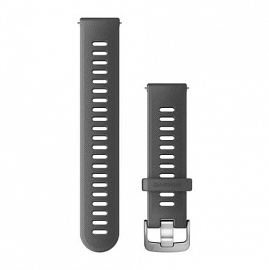 Ремешки (20 мм) для серии Vivoactive 3/ Venu/ Forerunner 55/245/645/ Vivomove 3/ Style/ Luxe monterra grey