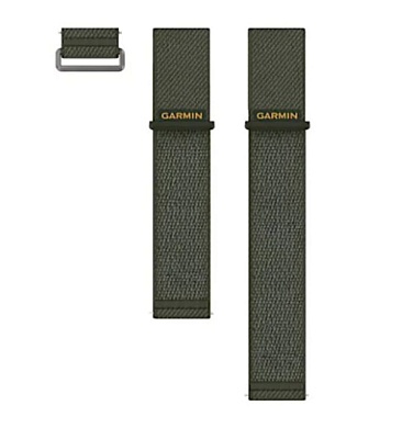Ремешки 24 мм для часов Venu X1 цвет мха нейлон ComfortFit