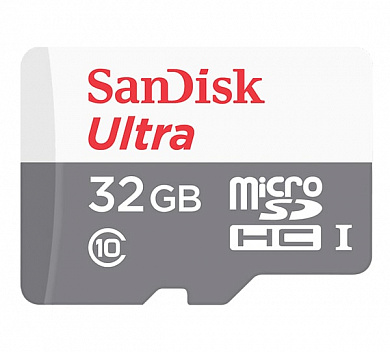 Карта памяти SanDisk Ultra microSDHC UHS-I 32GB сlass10